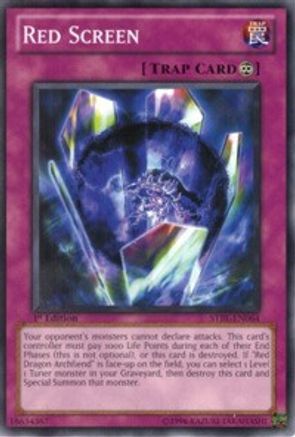 Image of Red Screen (STBL-EN064) - Starstrike Blast Unlimited