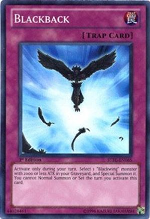 Image of Blackback (STBL-EN065) - Starstrike Blast 1st Edition