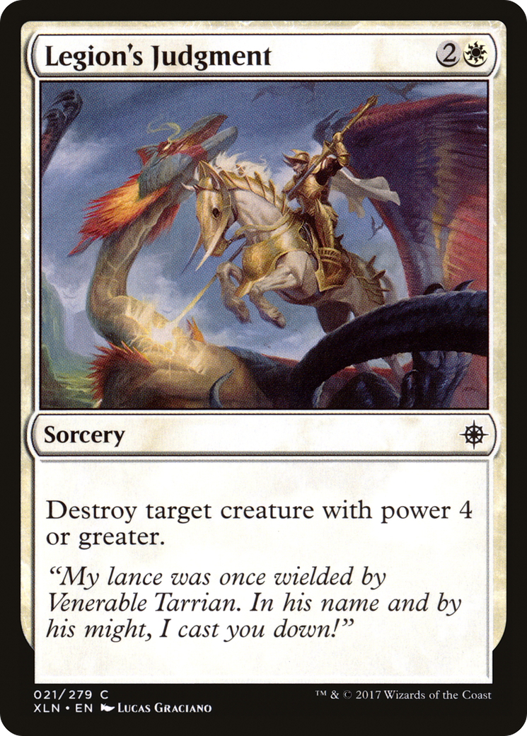 Image of Legion's Judgment (XLN-021) - Ixalan Foil