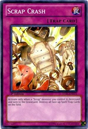 Image of Scrap Crash (STBL-EN073) - Starstrike Blast 1st Edition