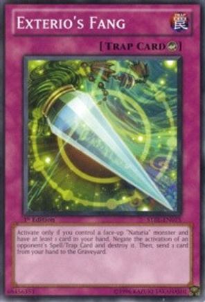 Image of Exterio's Fang (STBL-EN075) - Starstrike Blast 1st Edition