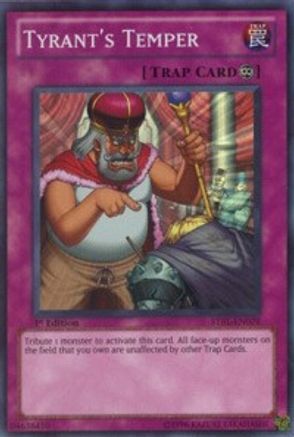 Image of Tyrant's Temper (STBL-EN079) - Starstrike Blast 1st Edition