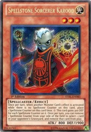 Image of Spellstone Sorcerer Karood (STBL-EN083) - Starstrike Blast 1st Edition