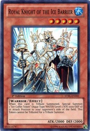 Image of Royal Knight of the Ice Barrier (STBL-EN091) - Starstrike Blast Unlimited