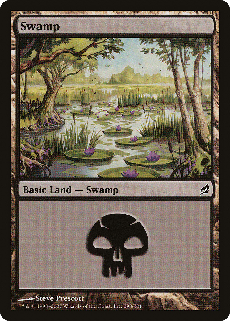 Image of Swamp (293) (LRW-293) - Lorwyn