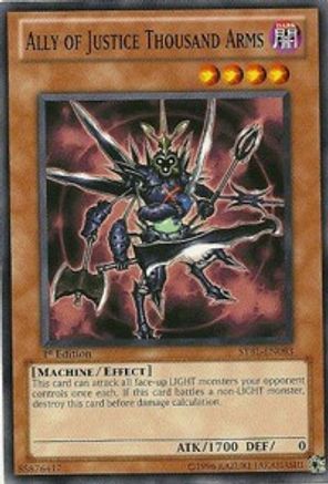 Image of Ally of Justice Thousand Arms (STBL-EN093) - Starstrike Blast 1st Edition