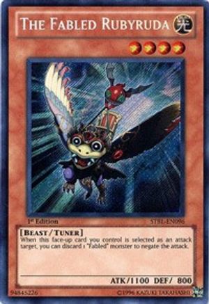 Image of The Fabled Rubyruda (STBL-EN096) - Starstrike Blast 1st Edition