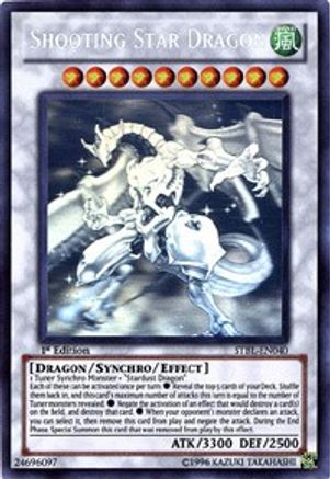 Image of Shooting Star Dragon (Ghost Rare) (STBL-EN040) - Starstrike Blast 1st Edition