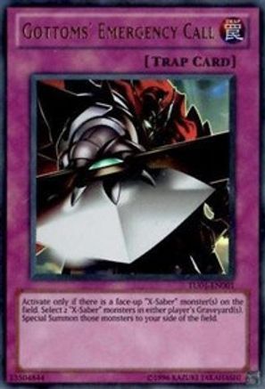 Image of Gottoms' Emergency Call (TU04-EN001) - Turbo Pack: Booster Four Unlimited