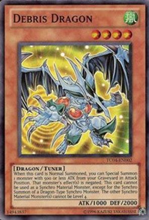 Image of Debris Dragon (TU04-EN002) - Turbo Pack: Booster Four Unlimited