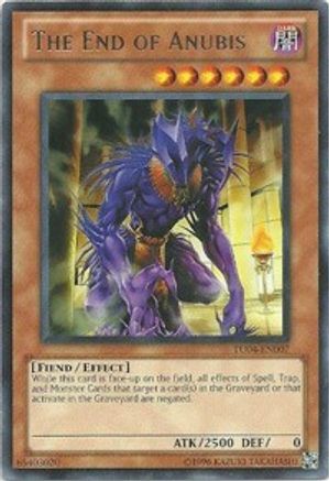 Image of The End of Anubis (TU04-EN007) - Turbo Pack: Booster Four Unlimited