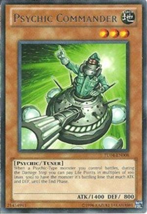 Image of Psychic Commander (TU04-EN008) - Turbo Pack: Booster Four Unlimited