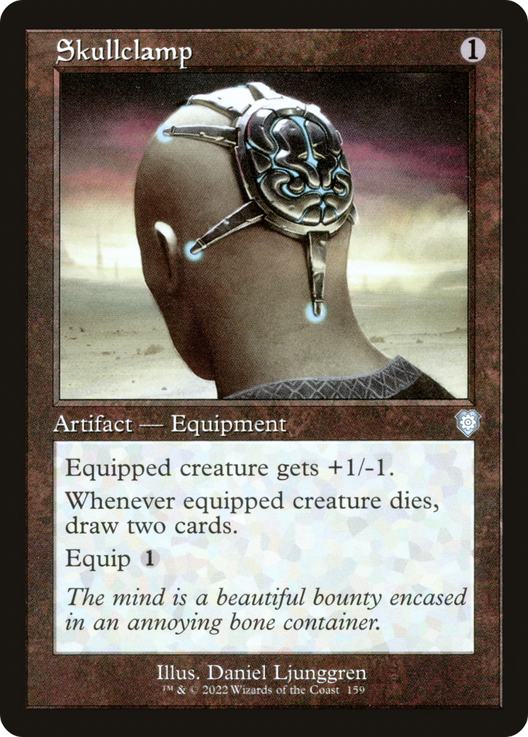Image of Skullclamp (Retro Frame) (BRC-159) - The Brothers' War Commander