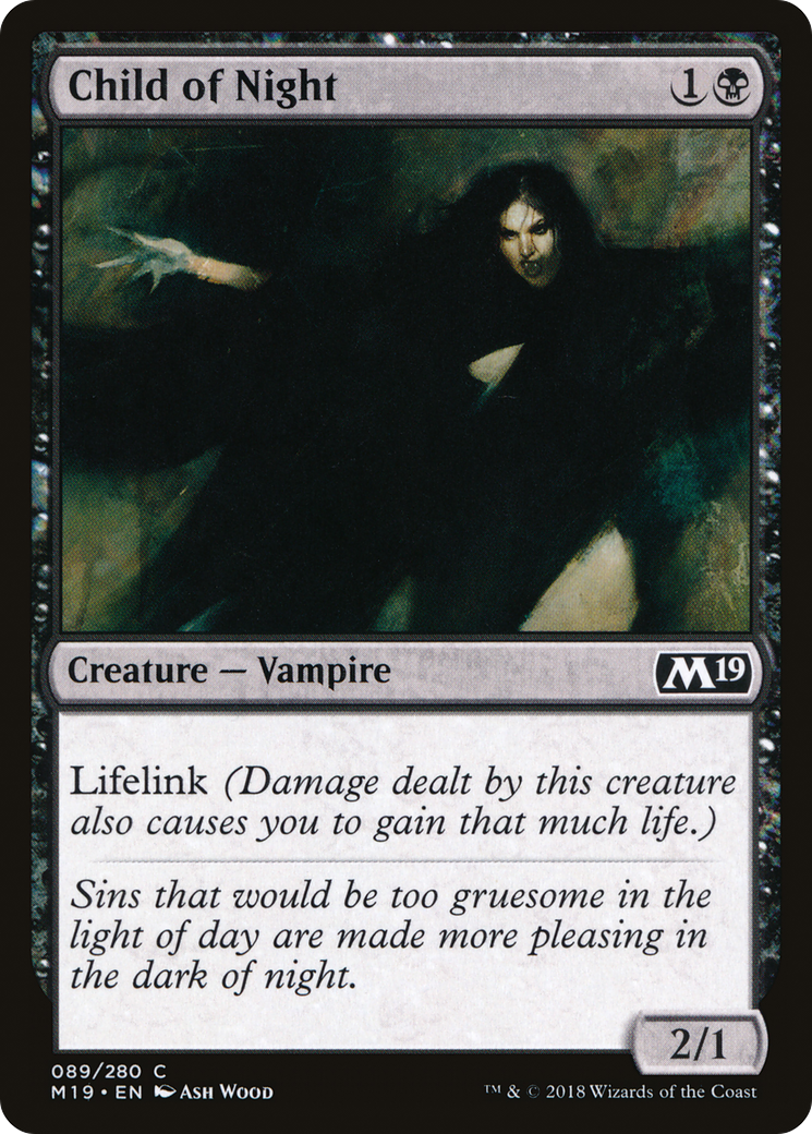 Image of Child of Night (M19-089) - Core Set 2019