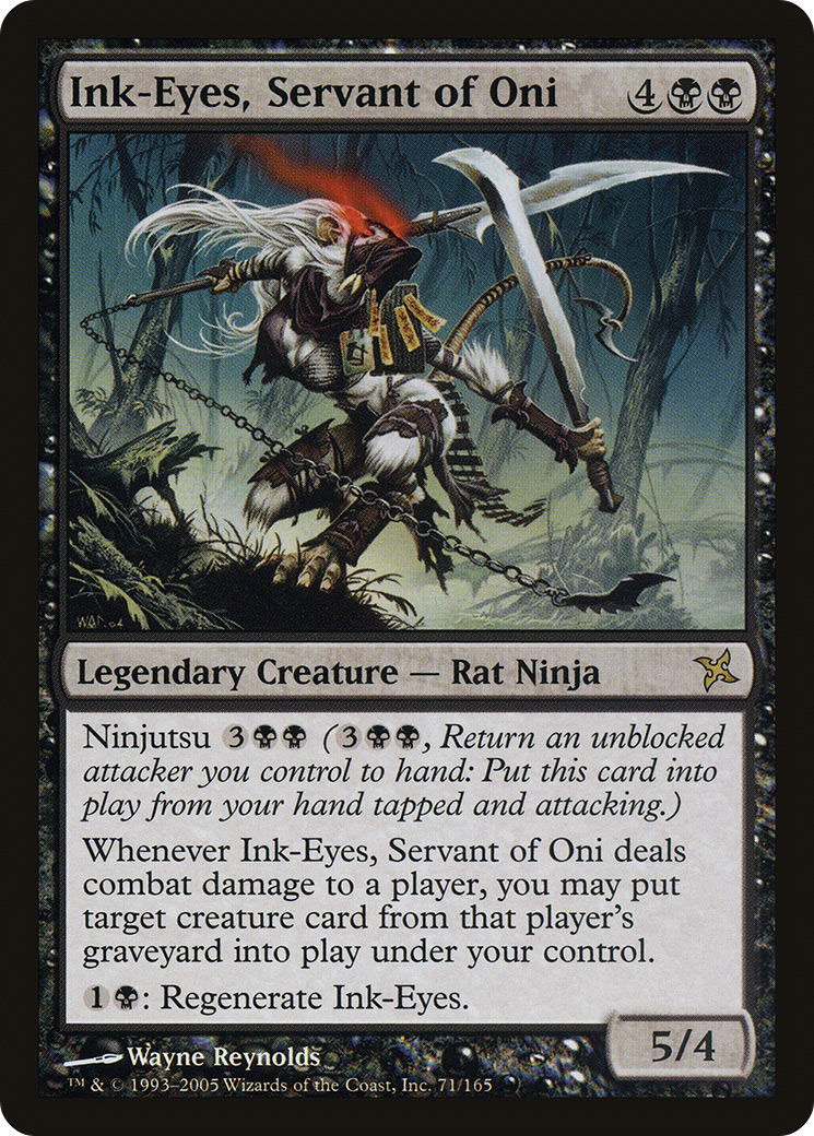 Image of Ink-Eyes, Servant of Oni (BOK-071) - Betrayers of Kamigawa Foil