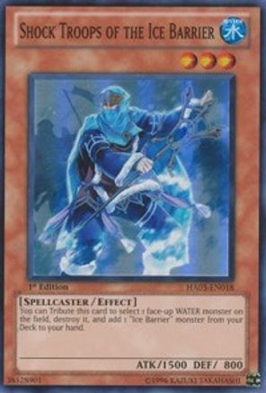 Image of Shock Troops of the Ice Barrier (HA03-EN018) - Hidden Arsenal 3 1st Edition