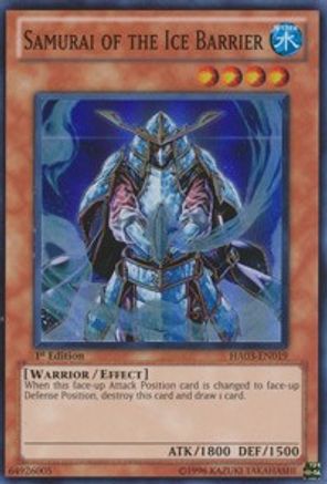 Image of Samurai of the Ice Barrier (HA03-EN019) - Hidden Arsenal 3 Unlimited