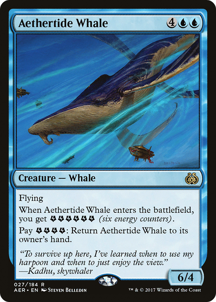 Image of Aethertide Whale (AER-027) - Aether Revolt