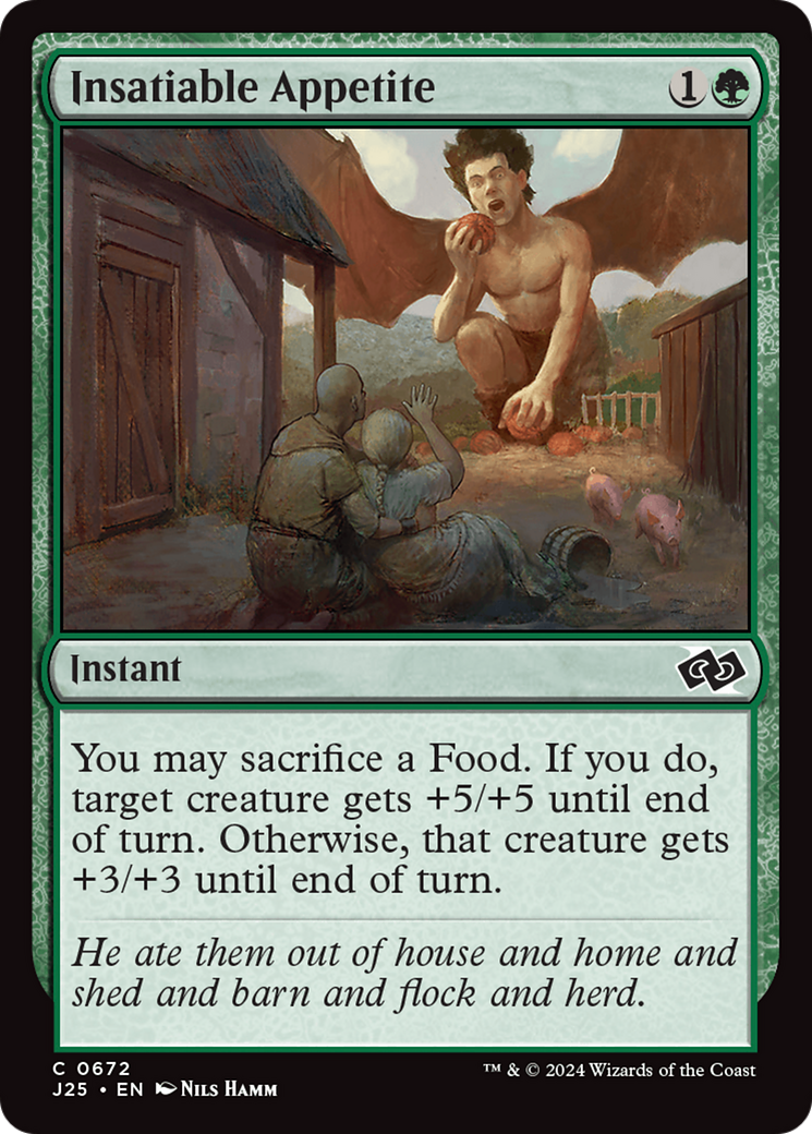 Image of Insatiable Appetite (J25-672) - Foundations Jumpstart