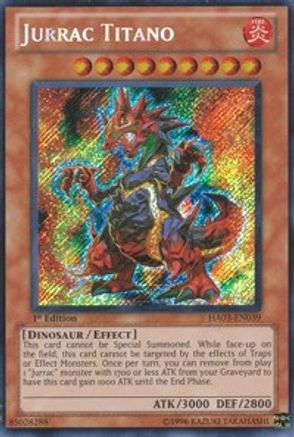 Image of Jurrac Titano (HA03-EN039) - Hidden Arsenal 3 1st Edition