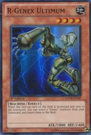 Image of R-Genex Ultimum (HA03-EN047) - Hidden Arsenal 3 Unlimited