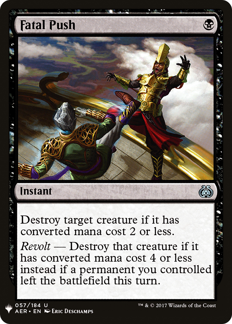 Image of Fatal Push (LIST-057) - The List