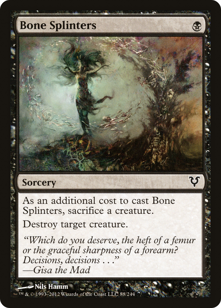 Image of Bone Splinters (AVR-088) - Avacyn Restored
