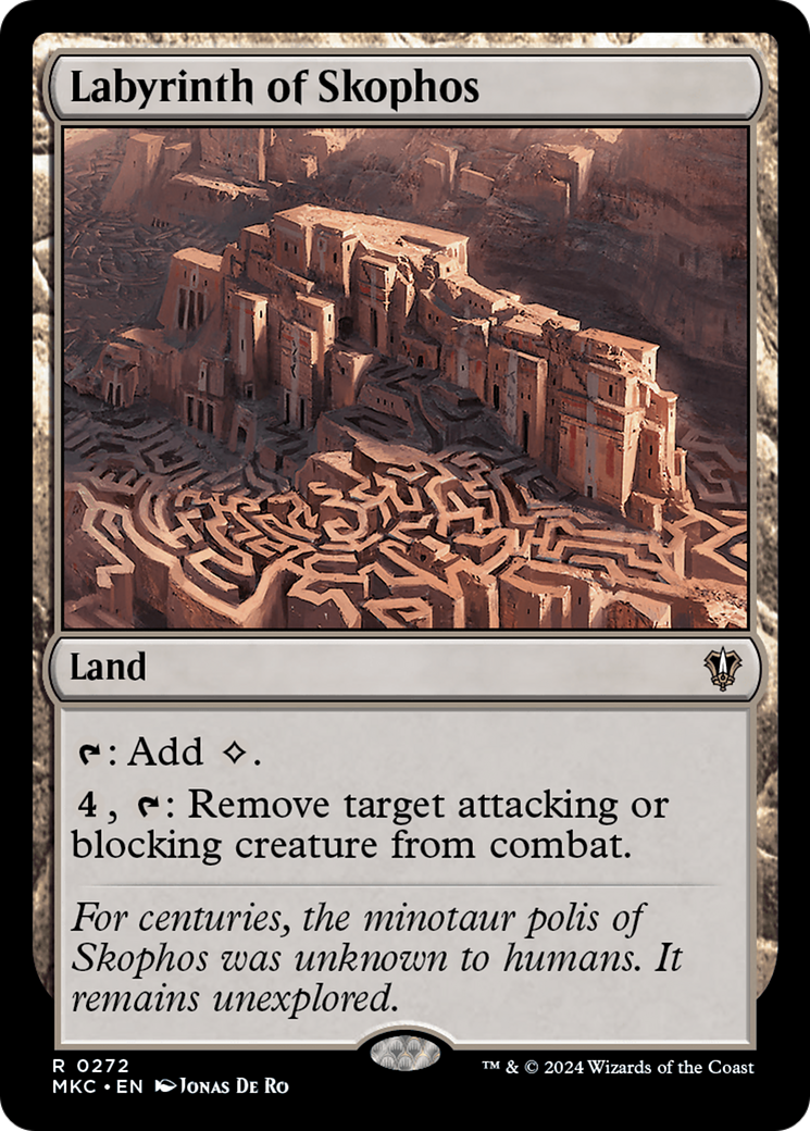 Image of Labyrinth of Skophos (MKC-272) - Murders at Karlov Manor Commander