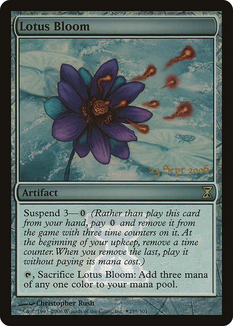 Image of Lotus Bloom (PRE-031) - Time Spiral Promos Foil