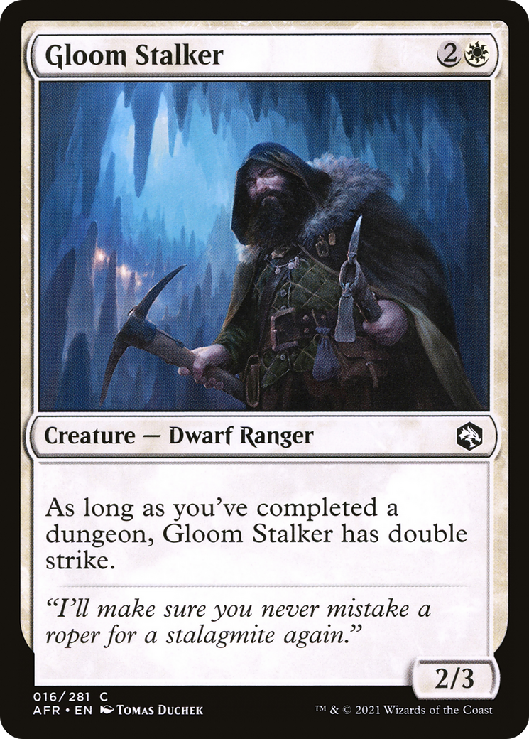 Image of Gloom Stalker (AFR-016) - Adventures in the Forgotten Realms Foil