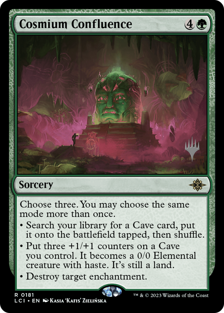 Image of Cosmium Confluence (PPLCI-181) - The Lost Caverns of Ixalan Promos Foil