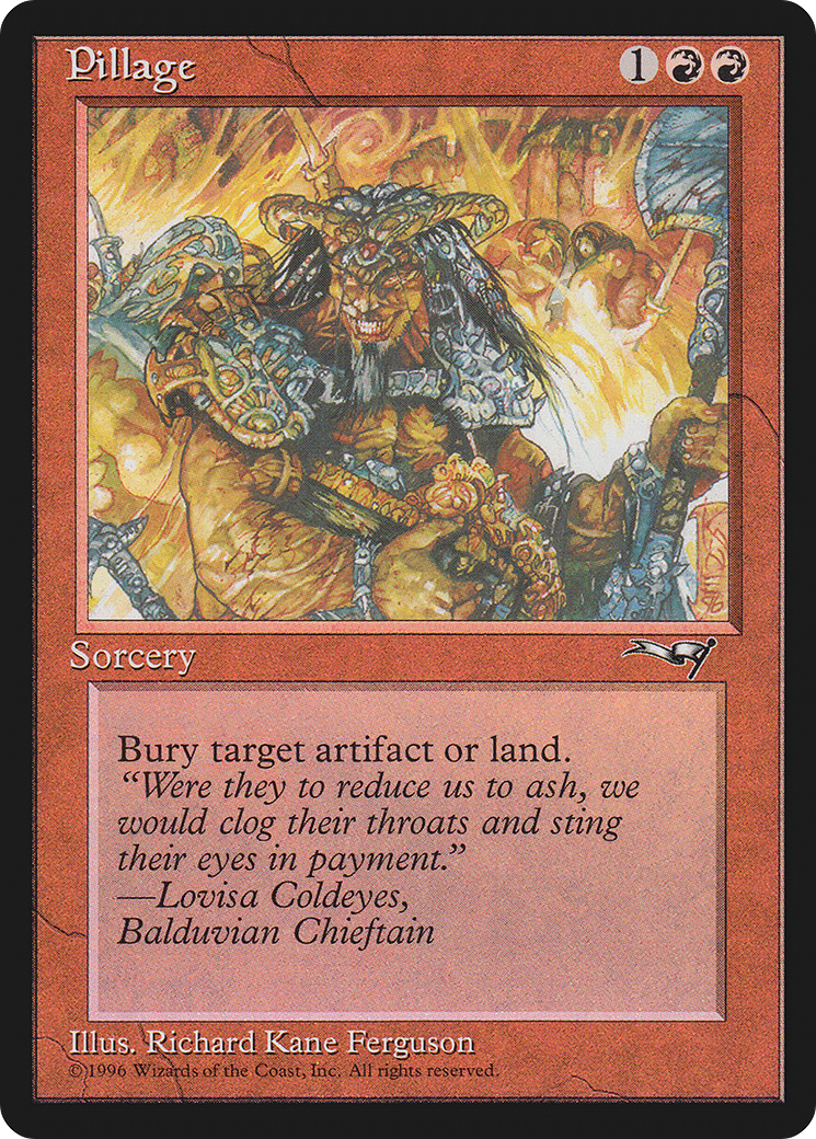 Image of Pillage (ALL-113) - Alliances