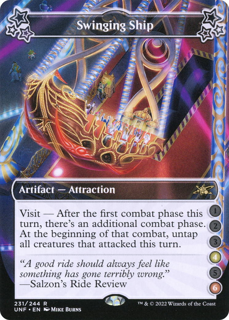 Image of Swinging Ship (4-6) (UNF-231) - Unfinity Foil