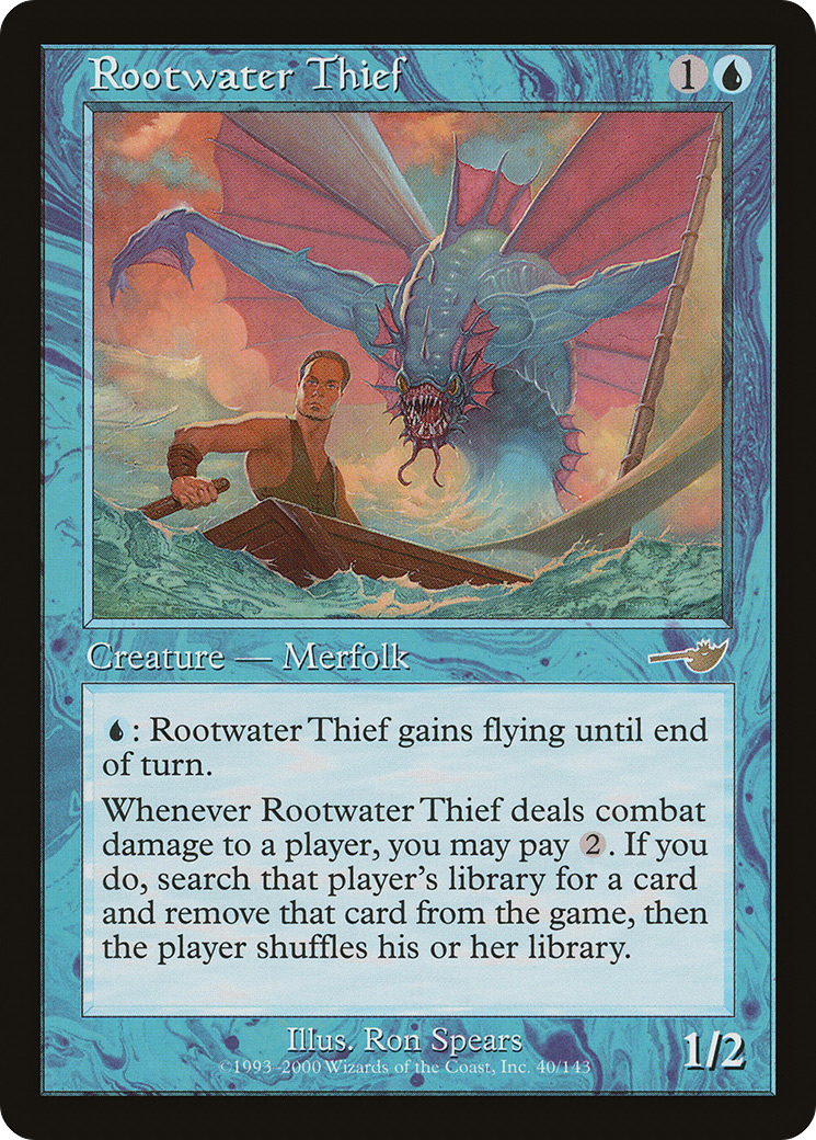 Image of Rootwater Thief (NMS-040) - Nemesis Foil