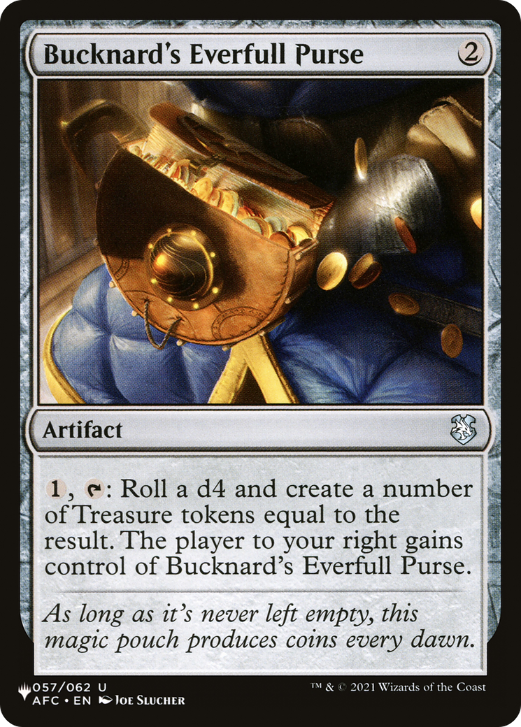 Image of Bucknard's Everfull Purse (LIST-057/062) - The List Foil