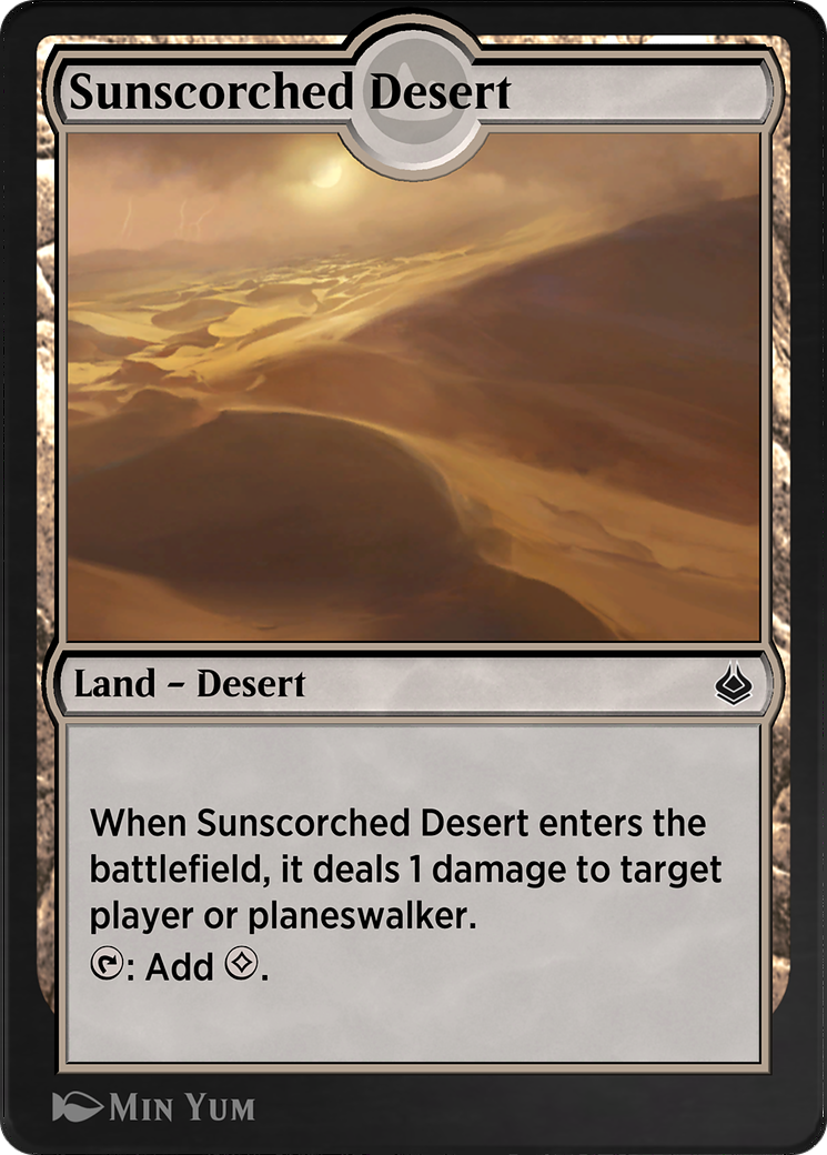 Image of Sunscorched Desert (AKR-331) - Amonkhet Remastered