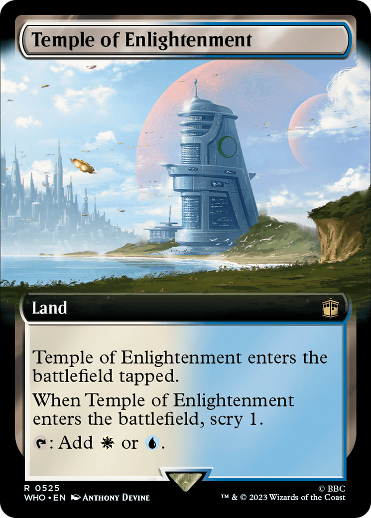 Image of Temple of Enlightenment (Extended Art) (WHO-525) - Doctor Who: (Extended Art) Foil