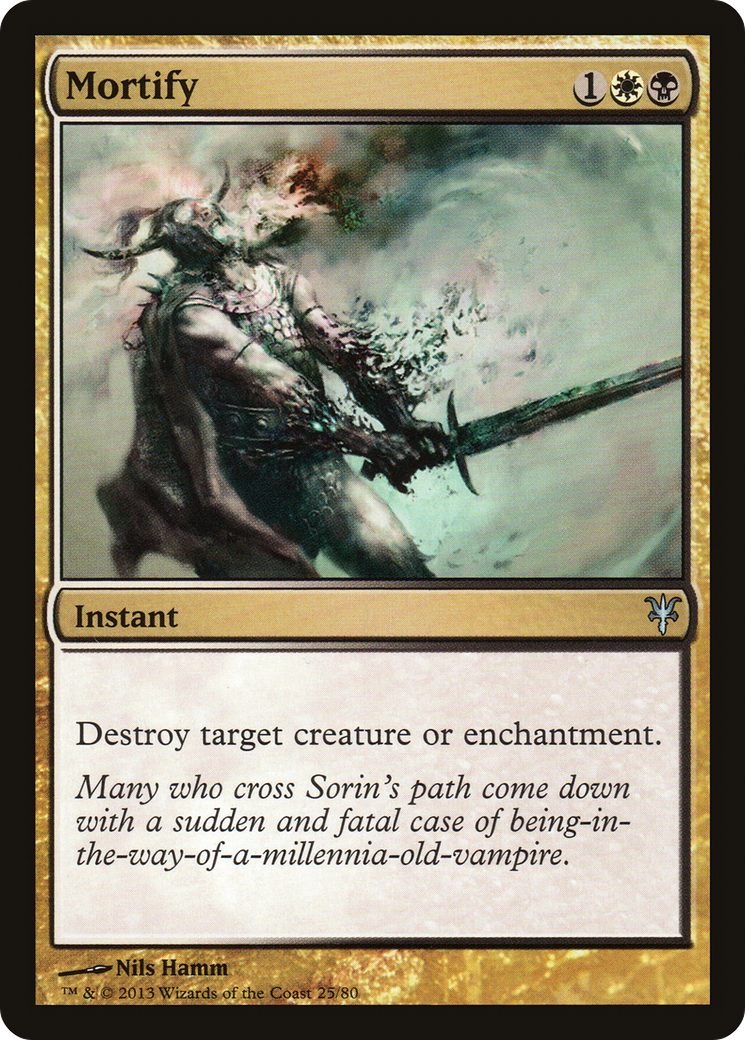 Image of Mortify (DDK-025) - Duel Decks: Sorin vs. Tibalt