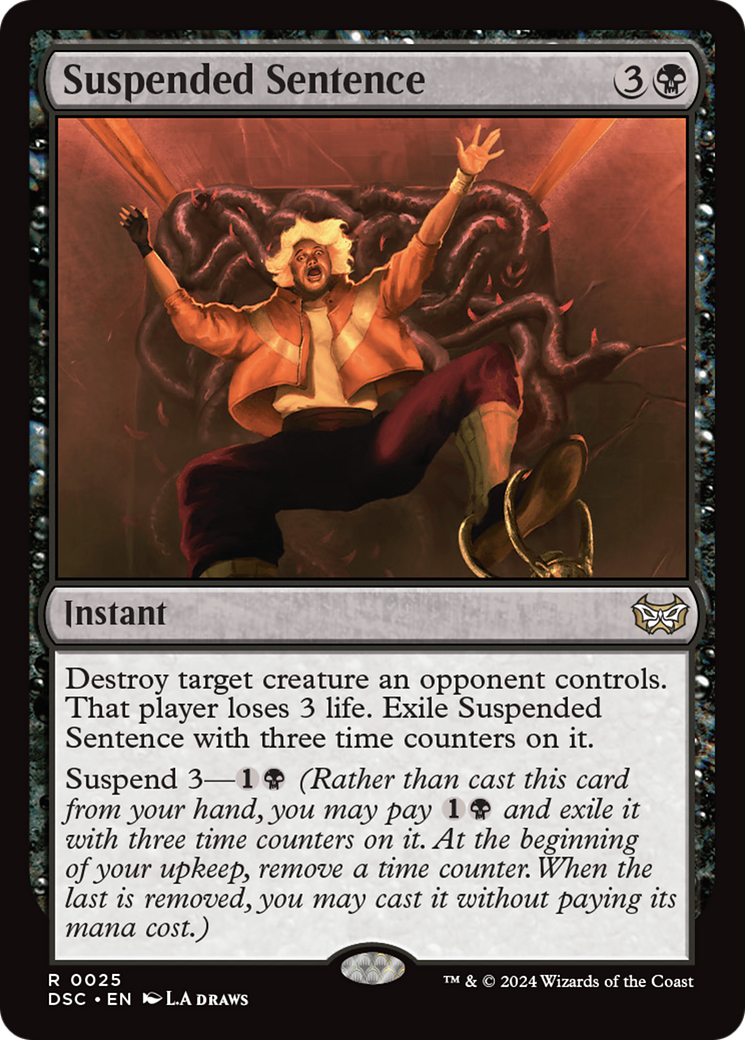 Image of Suspended Sentence (DSC-025) - Duskmourn: House of Horror Commander