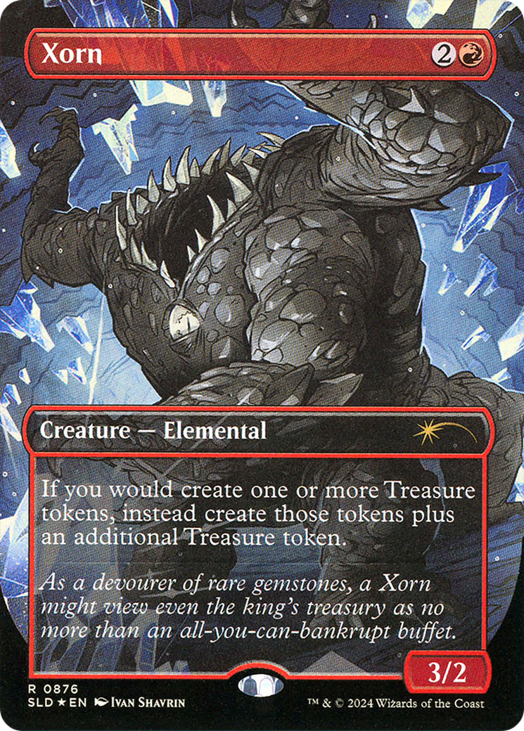 Image of Xorn (SLD-876) - Secret Lair Drop (Borderless) Foil