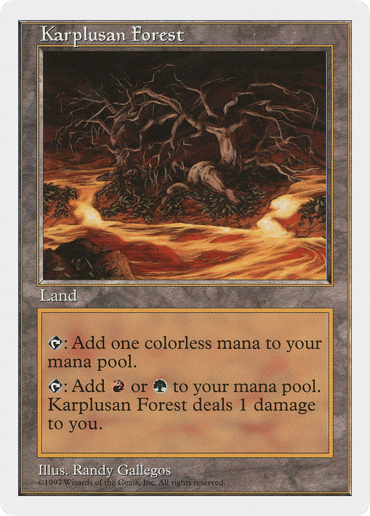 Image of Karplusan Forest (5ED-) - Fifth Edition