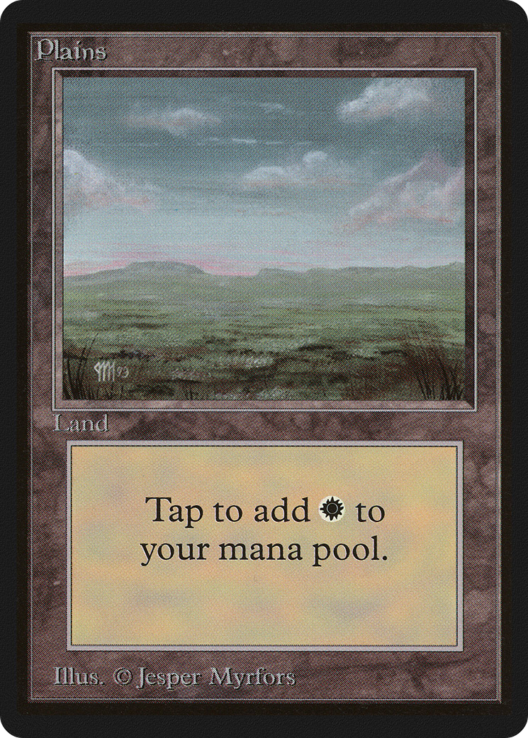 Image of Plains (C) (LEB-) - Limited Edition Beta