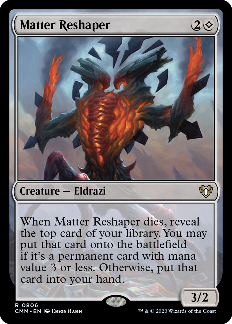 Image of Matter Reshaper (CMM-806) - Commander Masters