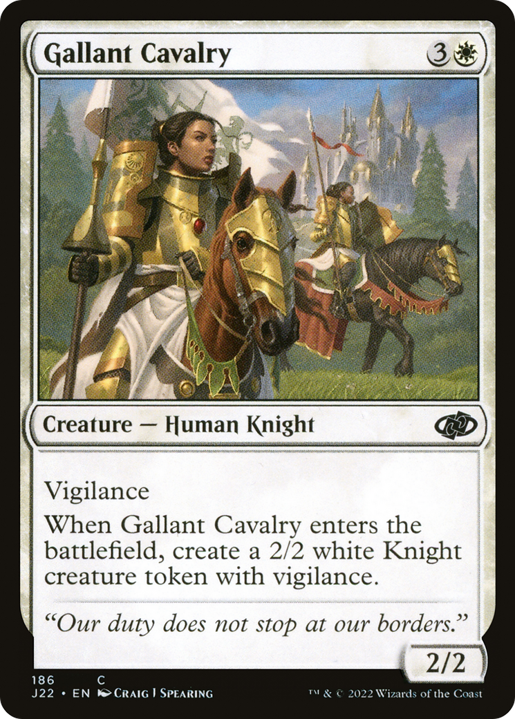 Image of Gallant Cavalry (J22-186) - Jumpstart 2022