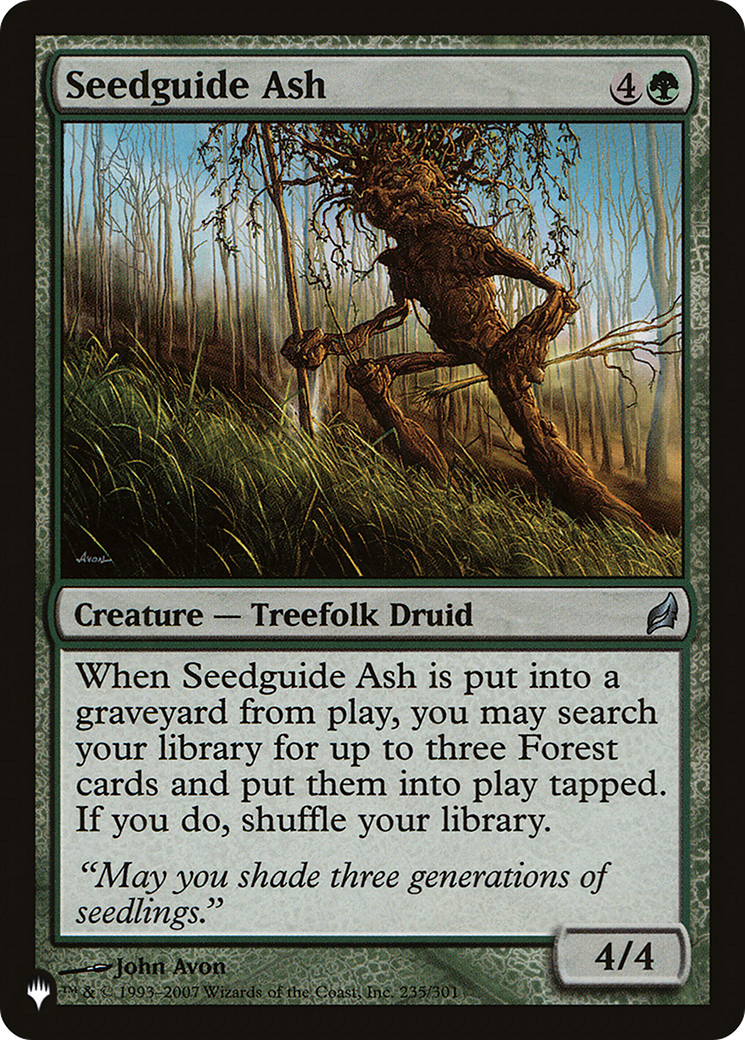 Image of Seedguide Ash (LIST-LRW-235) - The List