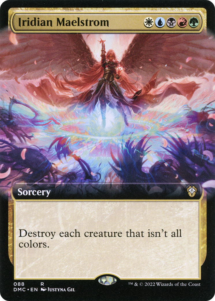 Image of Iridian Maelstrom (Extended Art) (DMC-088) - Dominaria United Commander: (Extended Art)