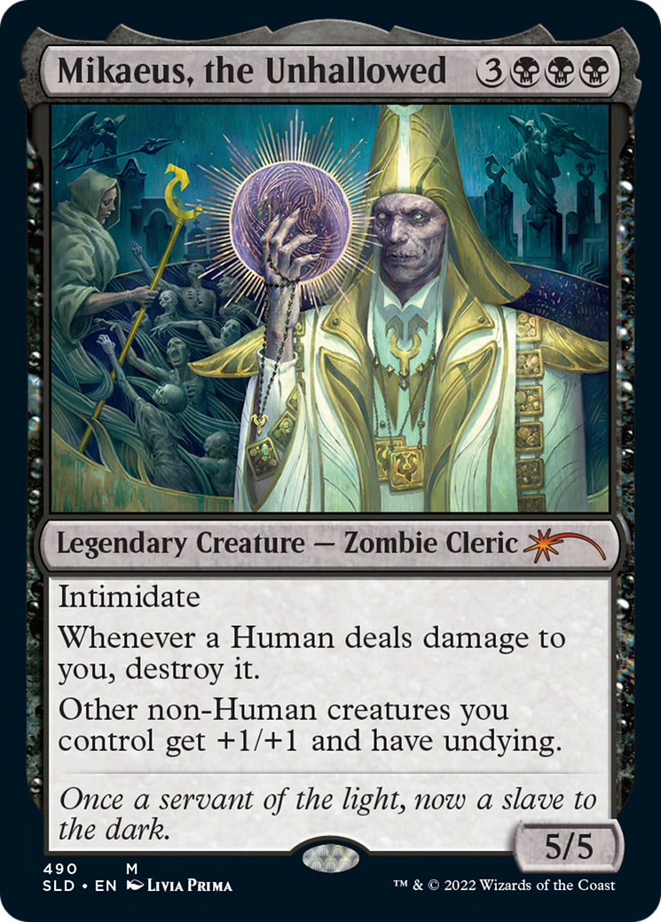 Image of Mikaeus, the Unhallowed (SLD-490) - Secret Lair Drop