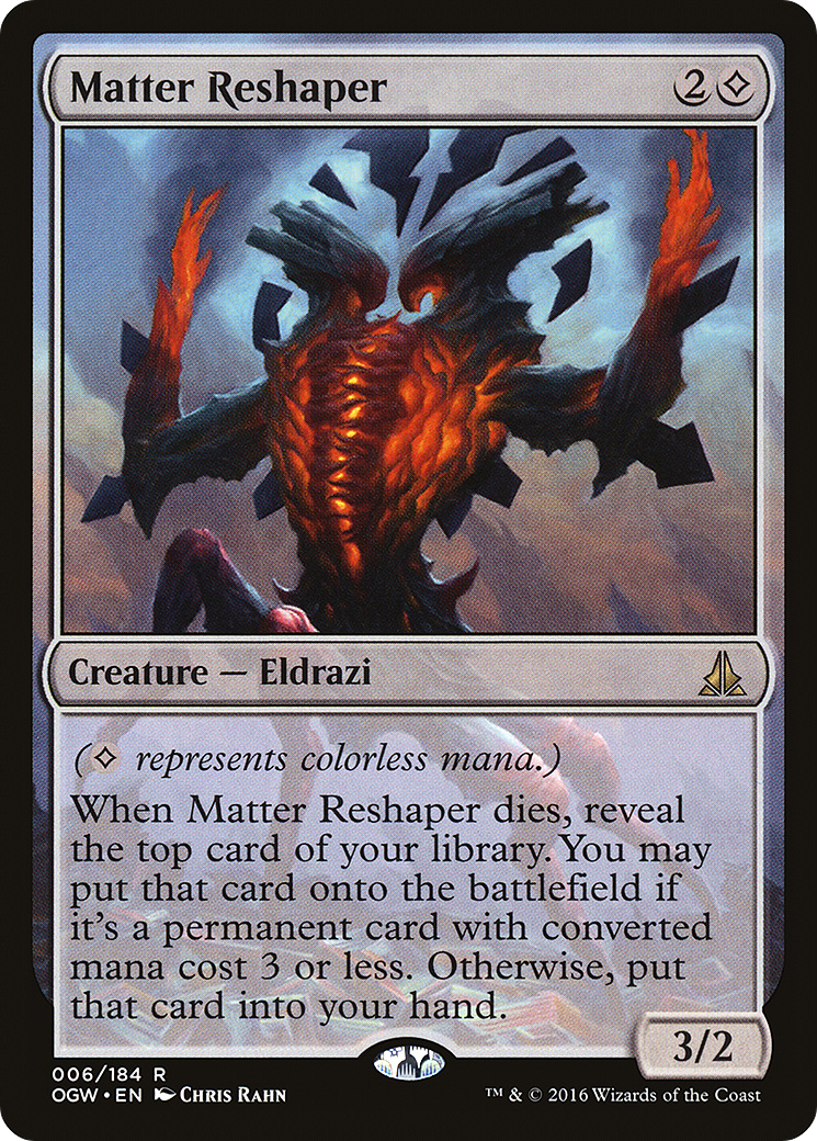 Image of Matter Reshaper (OGW-006) - Oath of the Gatewatch Foil