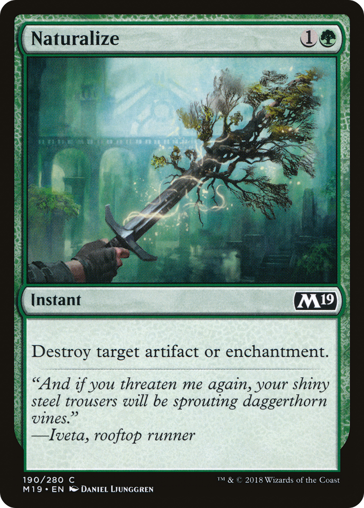 Image of Naturalize (M19-190) - Core Set 2019