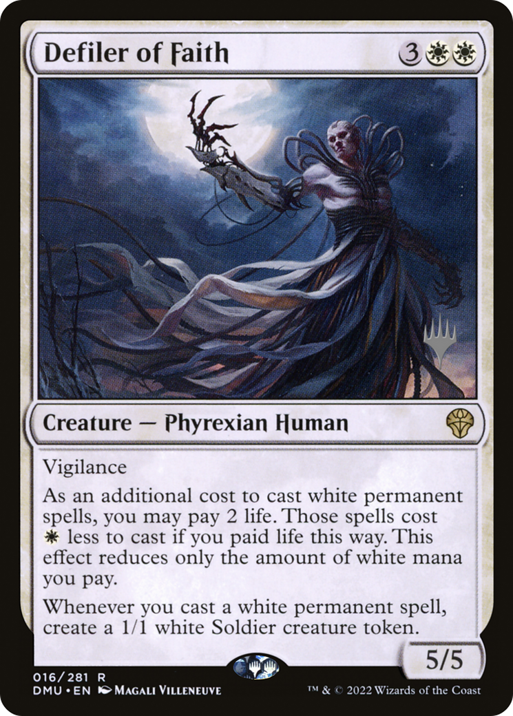 Image of Defiler of Faith (PPDMU-016) - Dominaria United Promos